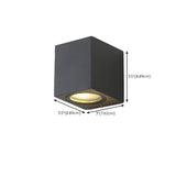 Minimalist Black Outdoor Up Down Wall Sconce Image - 15