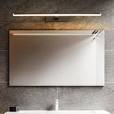 Minimalist Black Rectangular LED Vanity Light Image - 15