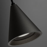 Minimalist Cone Metal Adjustable Pendant Light Image - 12