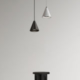 Minimalist Cone Metal Adjustable Pendant Light Image - 14