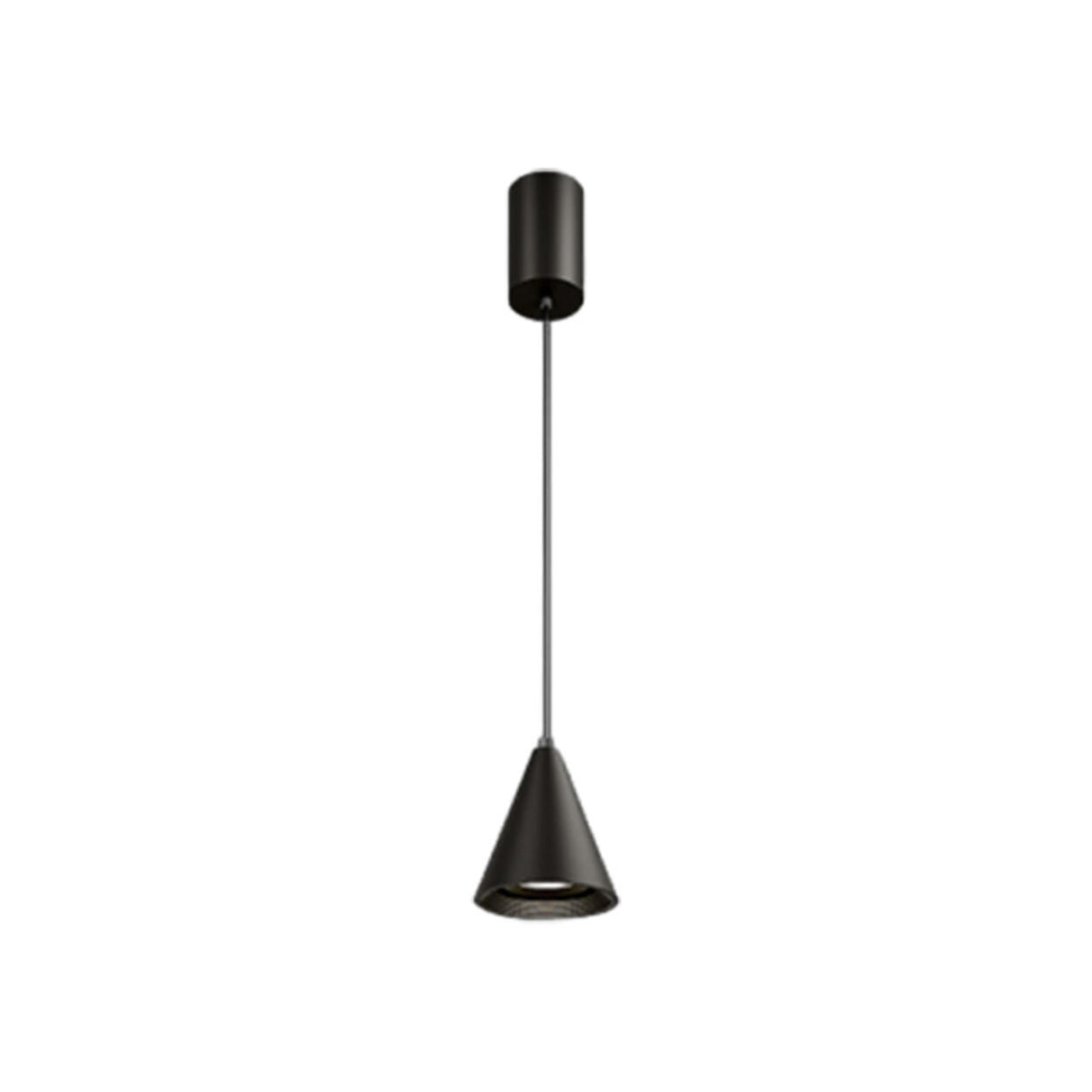 Minimalist Cone Metal Adjustable Pendant Light Image - 5