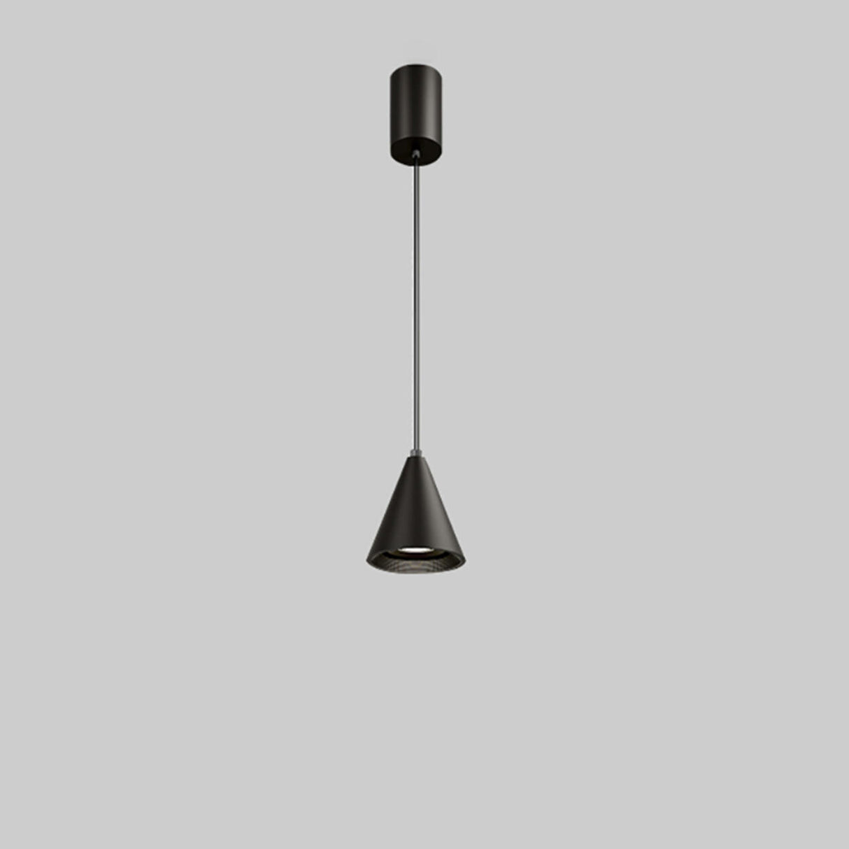 Minimalist Cone Metal Adjustable Pendant Light Image - 6