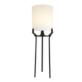 Minimalist Cylindrical Shade Modern Metal Floor Lamp Image - 6