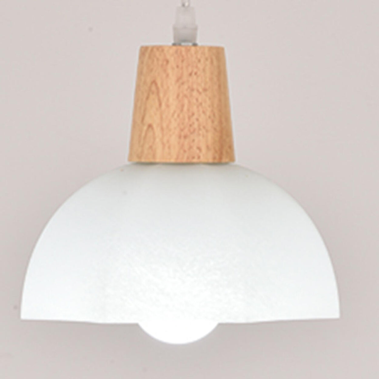 Minimalist Dome 3-Light Wood Island Pendant Light Image - 6