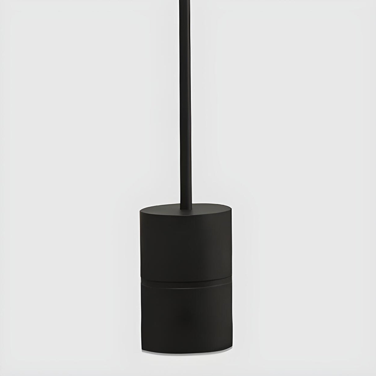 Minimalist Dome Modern LED Black Metal Floor Lamp Image - 7