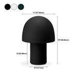 Minimalist Dome Mushroom Shape Modern Metal Table Lamp Image - 18