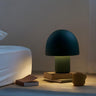 Minimalist Dome Mushroom Shape Modern Metal Table Lamp Image - 3