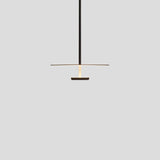 Minimalist Double Disc Acrylic LED Pendant Light Image - 6