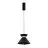 Minimalist Dual Light Metal Conical Cone LED Pendant Light Image - 2