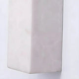 Minimalist Geometric Resin Outdoor Wall Light Fixture Image - 11