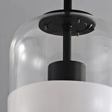 Minimalist Glass Jar Pendant Light LED Third Gear Dimming Image - 8