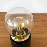 Minimalist Globe Single Bulb Flush Mount Ceiling Light Image - 7