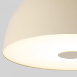 Minimalist Green Dome Semi-Flush Mount Ceiling Light Image - 13