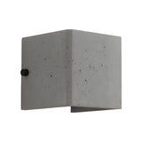 Minimalist Grey Cube Concrete Bi-pin Small Wall Light Image - 5