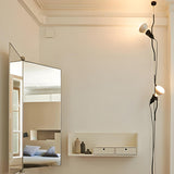 Minimalist Industrial Adjustable Hanging Floor Light Image - 18