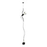 Minimalist Industrial Adjustable Hanging Floor Light Image - 2