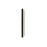 Minimalist LED Black Linear Metal Wall Light Sconce Image - 9