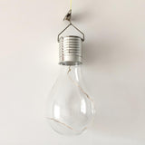 Minimalist LED Bulb Solar Outdoor Pendant Lights Image - 3