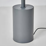 Minimalist LED Cylindrical Base Peak Floor Lamp Image - 12