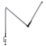 Minimalist Linear LED Metal Arm Office Table Lamp Image - 2