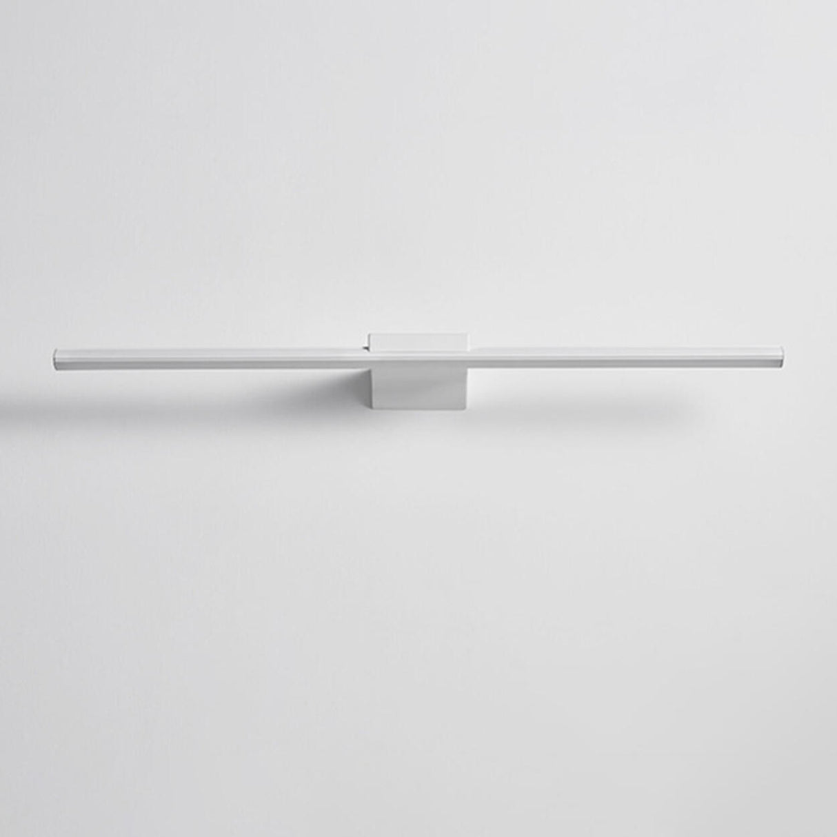 Minimalist Linear Metal LED Vanity Light Fixture Image - 16