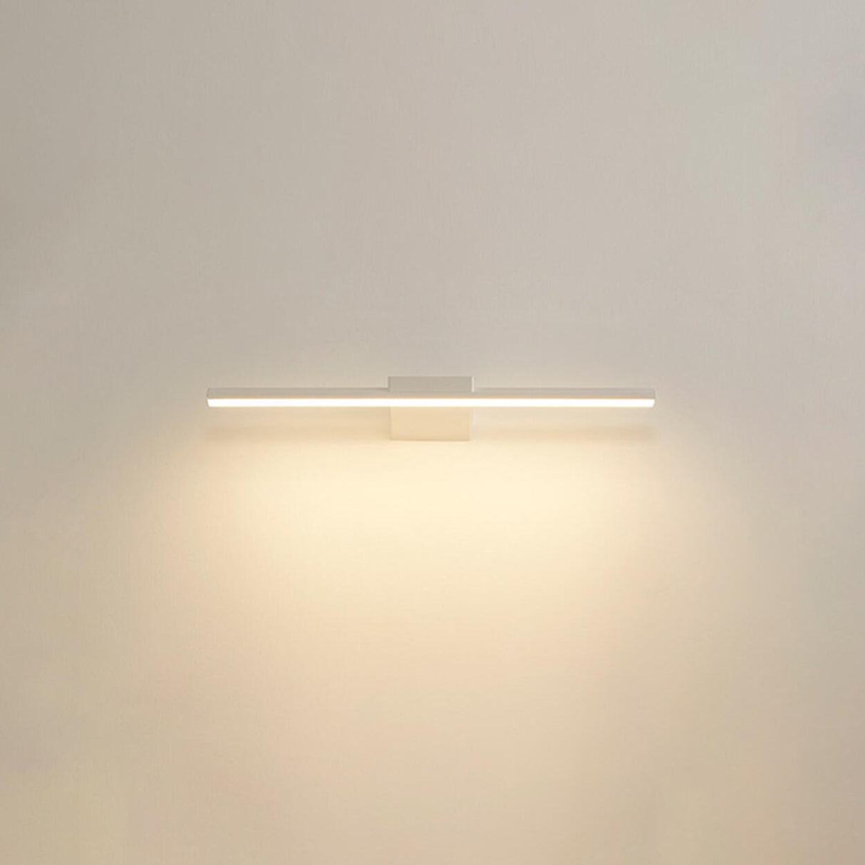 Minimalist Linear Metal LED Vanity Light Fixture Image - 21