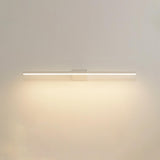 Minimalist Linear Metal LED Vanity Light Fixture Image - 24