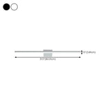 Minimalist Linear Metal LED Vanity Light Fixture Image - 28