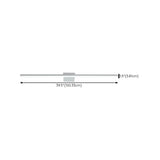 Minimalist Linear Metal LED Vanity Light Fixture Image - 29