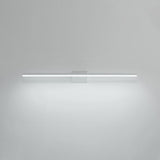 Minimalist Linear Metal LED Vanity Light Fixture Image - 6