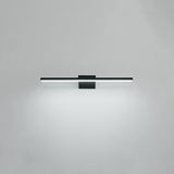 Minimalist Linear Metal LED Vanity Light Fixture Image - 9