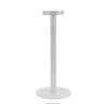 Minimalist Linear Round Base Metal Cordless Table Lamp Image - 2