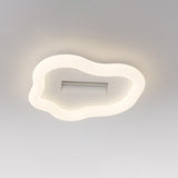 Minimalist Living Room Square Dimming Ceiling Fan Light Image - 16