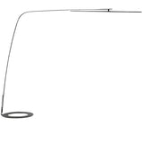 Minimalist Long Linear LED Light Arc Floor Lamp Image - 5