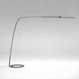 Minimalist Long Linear LED Light Arc Floor Lamp Image - 6