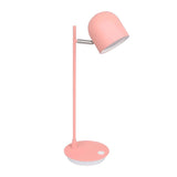 Minimalist Macaron Metal Dome Bedroom Night Table Lamp Image - 10