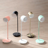 Minimalist Macaron Metal Dome Bedroom Night Table Lamp Image - 17