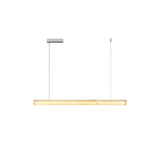 Minimalist Marble Linear Pendant Light Kitchen Island Image - 2