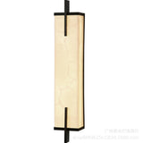 Minimalist Marble Texture Gold Geometric Wall Sconce Image - 9