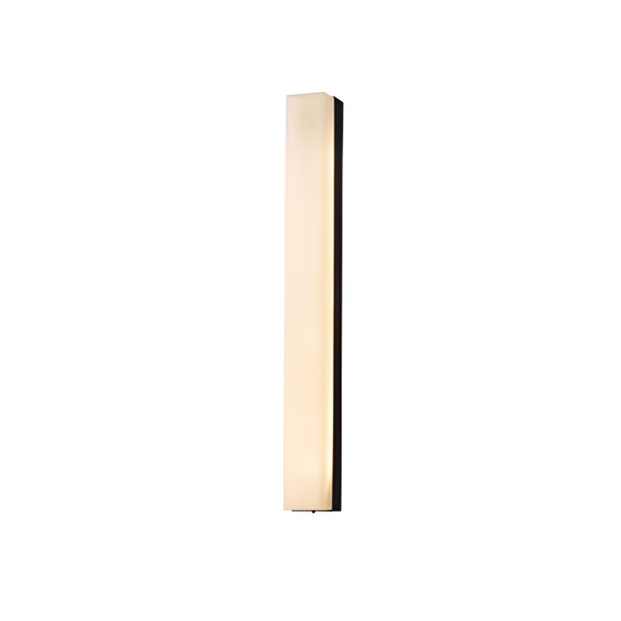 Minimalist Marble Vertical LED Wall Sconce Light Image - 2