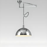 Minimalist Matte Black Dome Iron Mini Pendant Light Image - 5