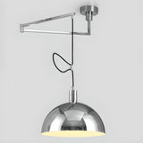 Minimalist Matte Black Dome Iron Mini Pendant Light Image - 7