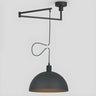 Minimalist Matte Black Dome Iron Mini Pendant Light Image - 9