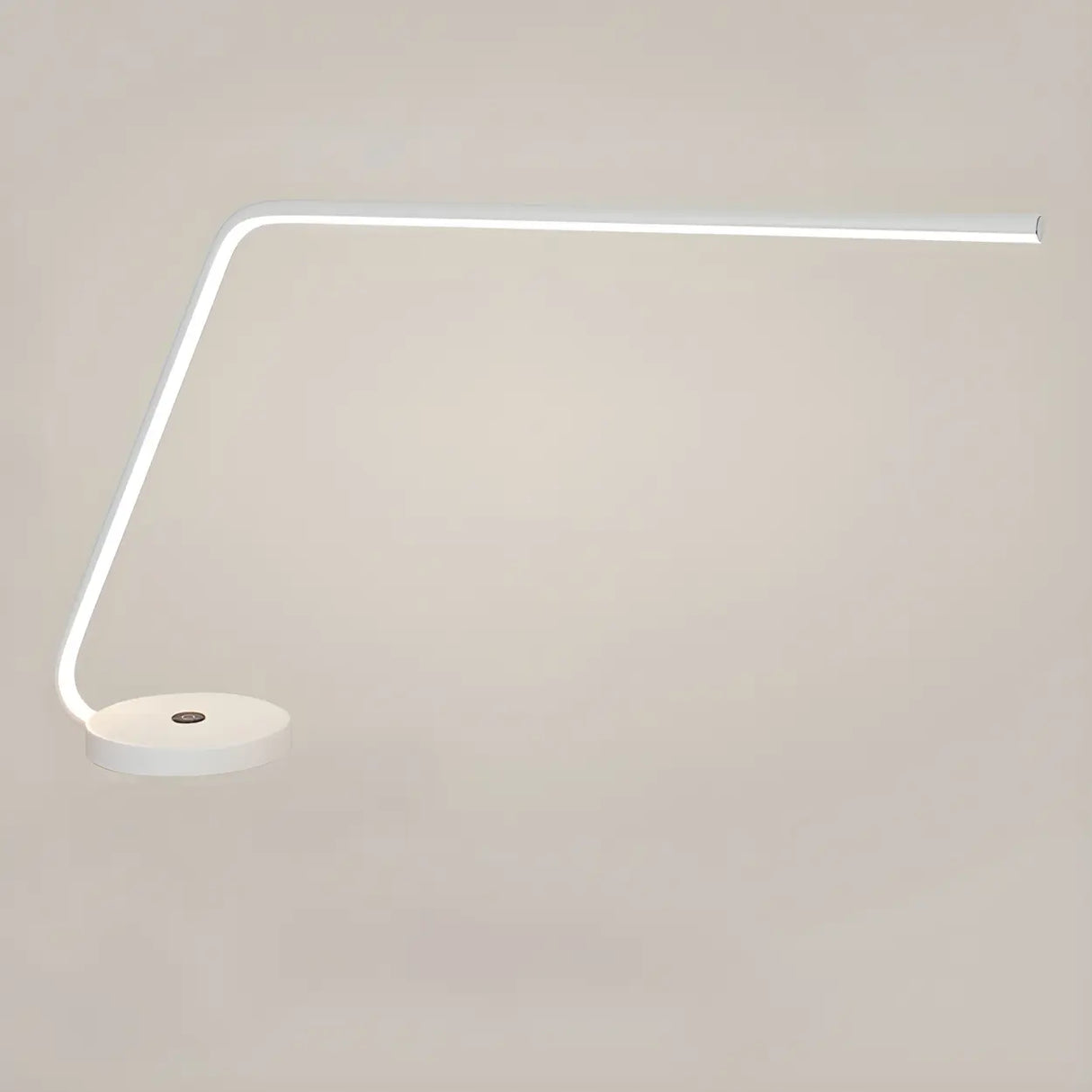 Minimalist Metal Black Adjustable LED Table Lamp Image - 7