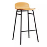 Minimalist Metal Bucket Armless Tall Bistro Bar Stool Image - 5