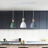 Minimalist Metal Cone Pendant Light Adjustable Height Image - 2