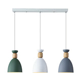 Minimalist Metal Cone Pendant Light Adjustable Height Image - 5