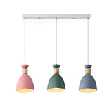 Minimalist Metal Cone Pendant Light Adjustable Height Image - 6