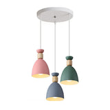 Minimalist Metal Cone Pendant Light Adjustable Height Image - 8