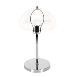 Minimalist Modern Dome Shade Metal Bedside Table Lamp Image - 10